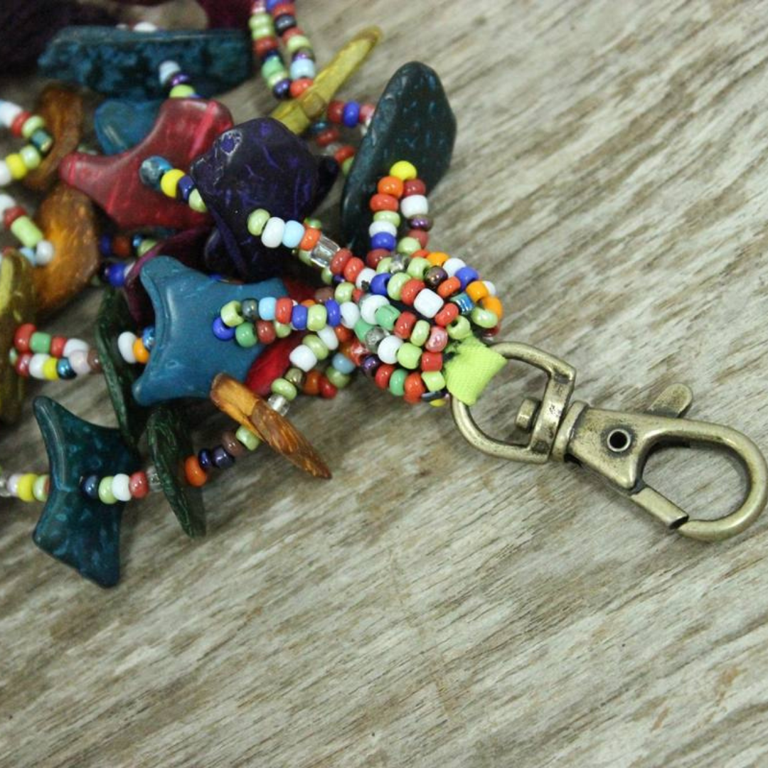 Hearts Pom Pom Zipper Pull Multicolor Tassel (Assorted) - Thailand – Lumily