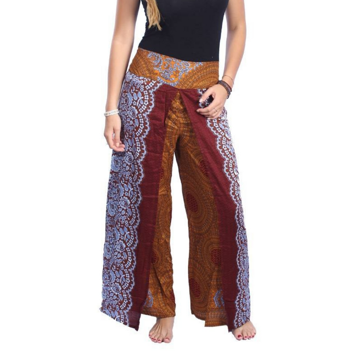 Peil Harem Gypsy Pants - Thailand-Apparel-Lumily-Mustard-Lumily MZ Fair Trade Nena & Co Hiptipico Novica Lucia's World emporium