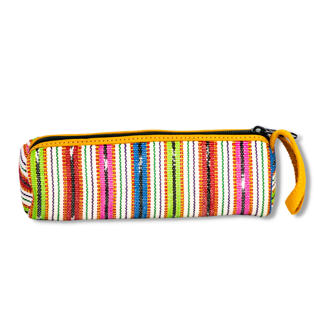 San Marcos Pencil Case - Guatemala-Bags-Lumily-Lumily MZ Fair Trade Nena & Co Hiptipico Novica Lucia's World emporium