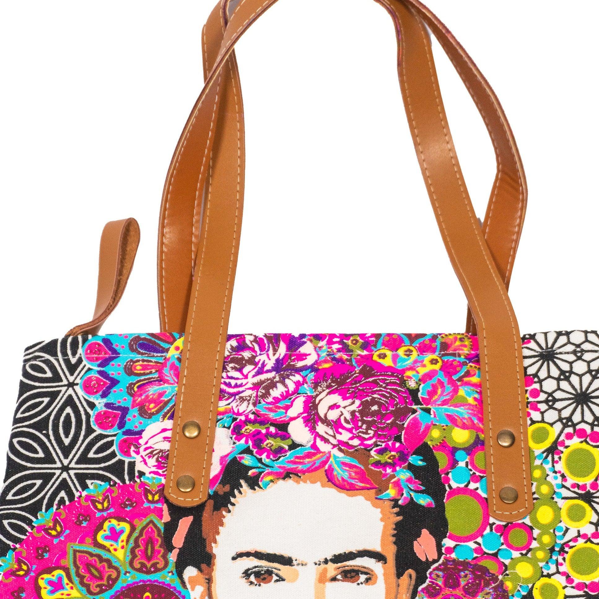 Frida Kahlo Tote Handcrafted in Thailand Fair Trade at ShopLumily