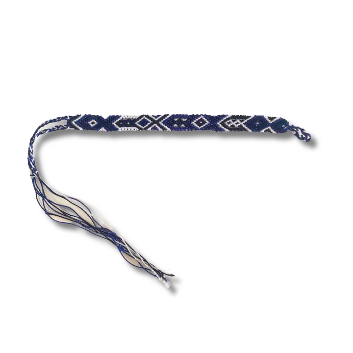 Friendship Woven String Bracelet - Choose Color - Mexico-Jewelry-Joel (Arte Moderno en Cuero - MX)-Black Navy-Lumily MZ Fair Trade Nena & Co Hiptipico Novica Lucia's World emporium