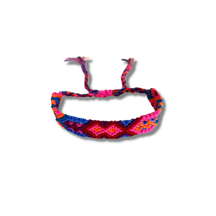 Friendship Woven Bracelet Slide Knot String - Choose Color - Mexico-Jewelry-Lumily-Lumily MZ Fair Trade Nena & Co Hiptipico Novica Lucia's World emporium