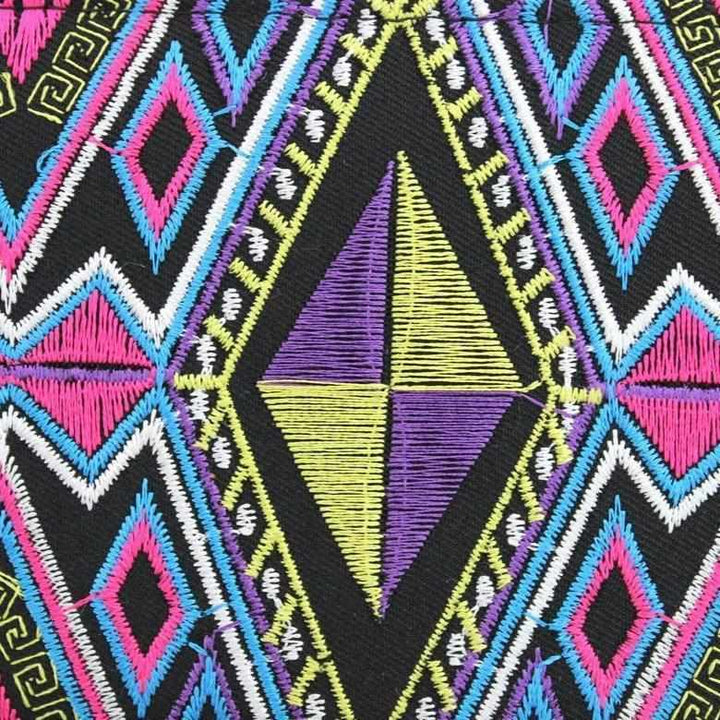 Aztek Diamond Embroidered Wallet - Thailand-Bags-Lumily-Lumily MZ Fair Trade Nena & Co Hiptipico Novica Lucia's World emporium