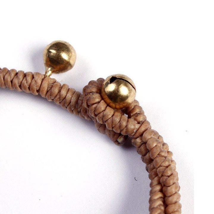 Cherish Brass Bead Adjustable Bracelet - Thailand-Jewelry-Lumily-Lumily MZ Fair Trade Nena & Co Hiptipico Novica Lucia's World emporium
