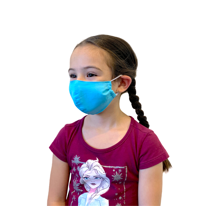 Child 2-4 Reusable Face Mask with Filter Pocket 100% Cotton - Thailand-Apparel-Peil-Lumily MZ Fair Trade Nena & Co Hiptipico Novica Lucia's World emporium