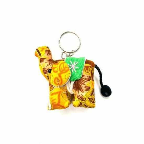 Keyring Mini Elephant Bag Decoration- Thailand-Keychains-Lumily-Assorted-Lumily MZ Fair Trade Nena & Co Hiptipico Novica Lucia's World emporium