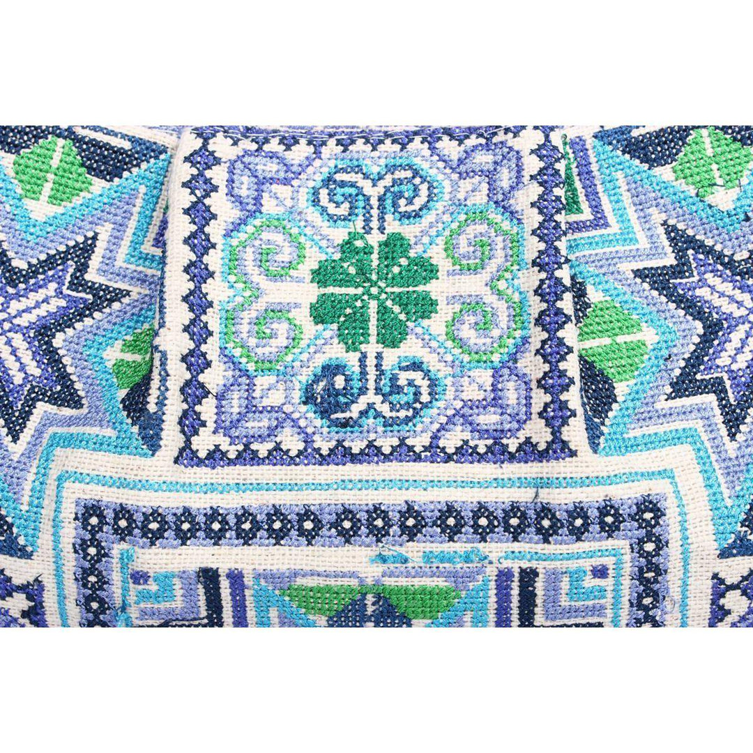 Embroidered Northern Star Wristlet - Thailand-Bags-Pranee Shop-Lumily MZ Fair Trade Nena & Co Hiptipico Novica Lucia's World emporium