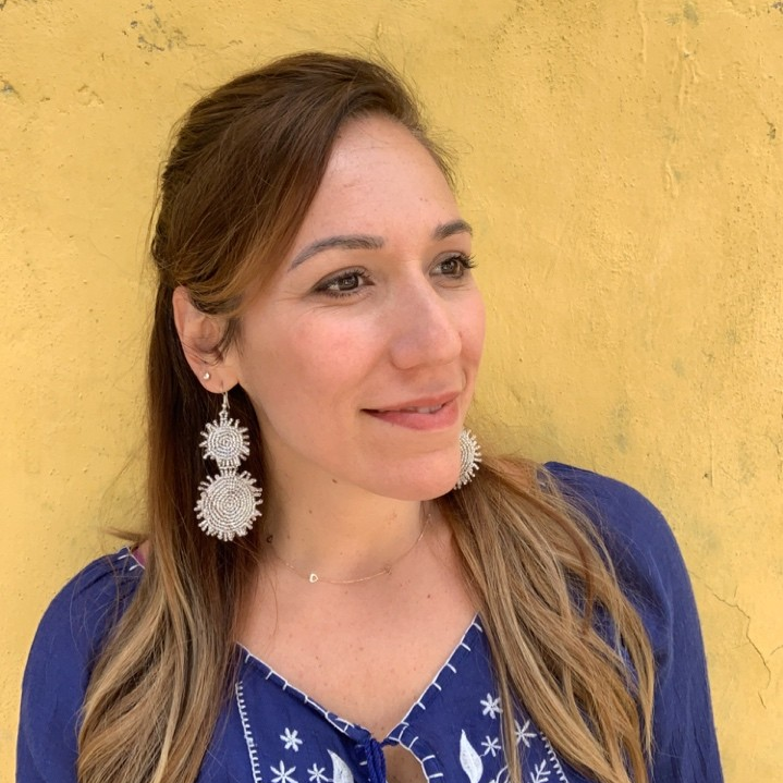 Heather Seed Bead Earrings - Guatemala-Jewelry-Lumily-Lumily MZ Fair Trade Nena & Co Hiptipico Novica Lucia's World emporium