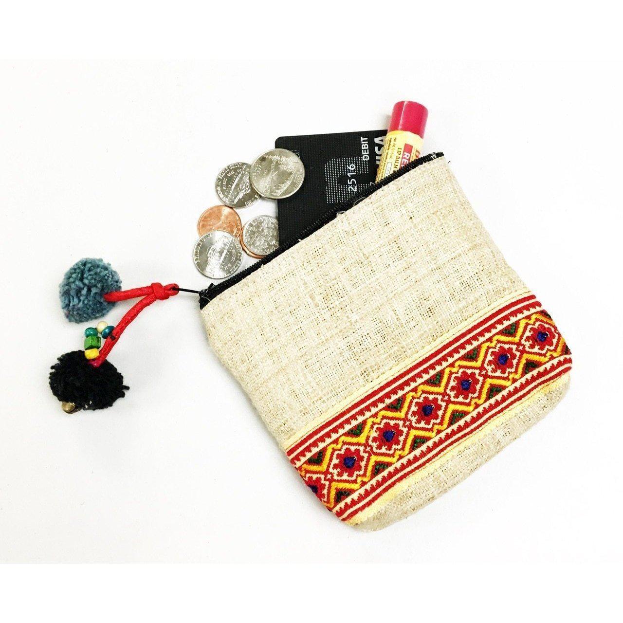 New Sublimation Blank Linen Fashion Coin Purse $0.70