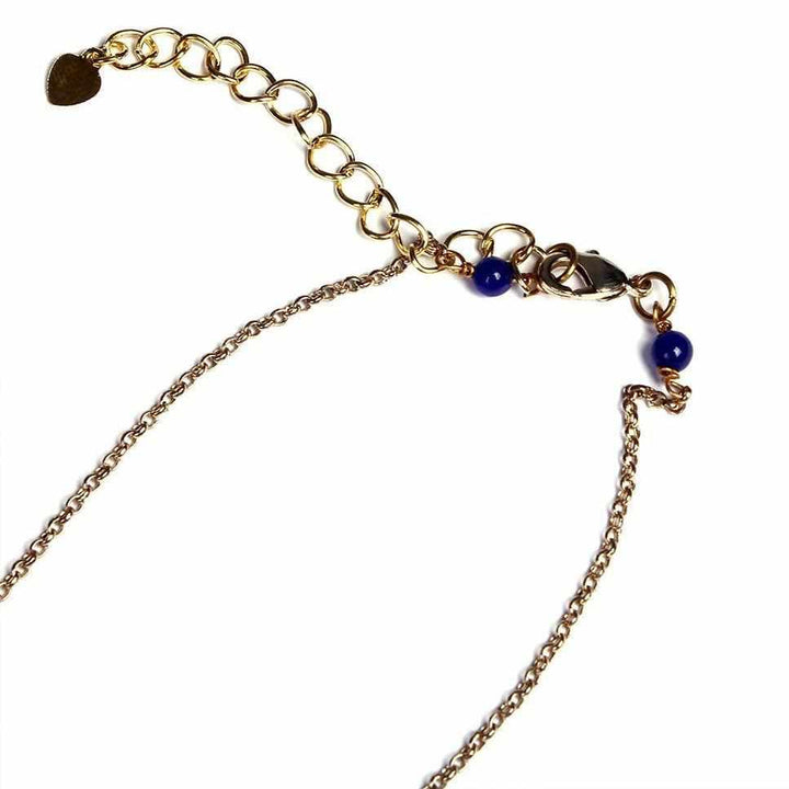 Hmong Blue Diamond Tassel Long Necklace - Thailand-Jewelry-VKP Handicraft-Lumily MZ Fair Trade Nena & Co Hiptipico Novica Lucia's World emporium