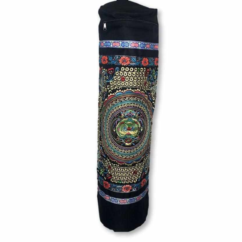 Mandala Embroidered Yoga Bag - Thailand – Lumily
