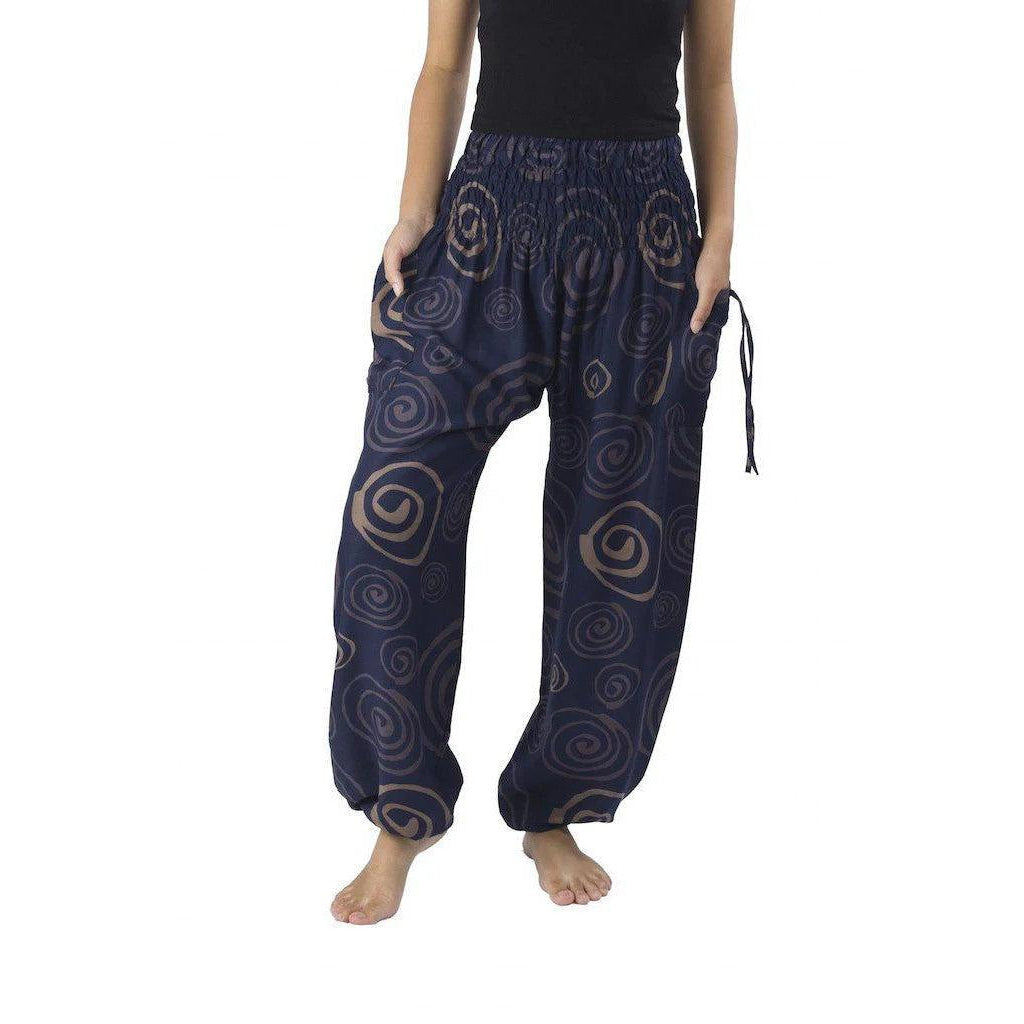 BUNDLE: 4-Pack Assorted Harem Printed Pants - Thailand-Apparel-Lumily-Lumily MZ Fair Trade Nena & Co Hiptipico Novica Lucia's World emporium