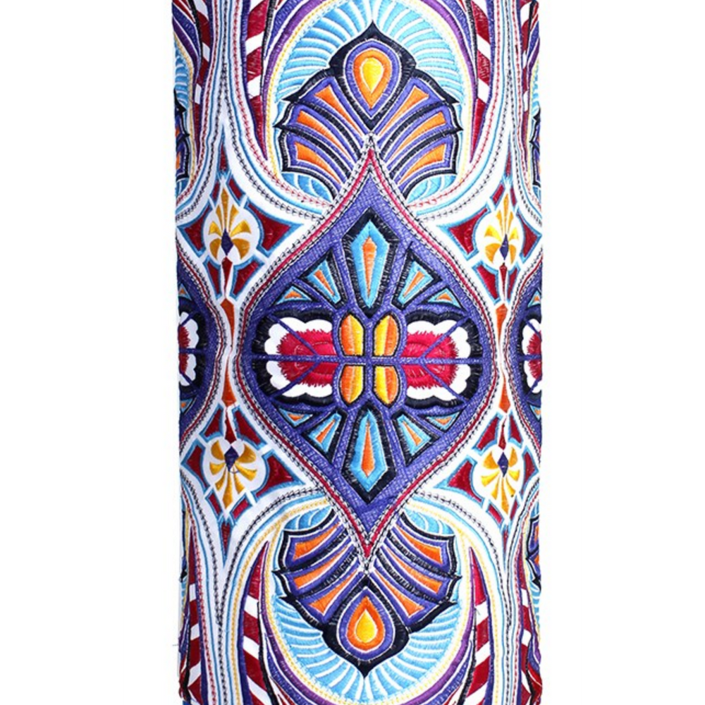 Tahj Embroidered Hmong Yoga Bag - Thailand-Bags-Lumily-Lumily MZ Fair Trade Nena & Co Hiptipico Novica Lucia's World emporium