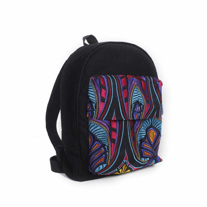 Tahj Embroidered Backpack - Thailand-Bags-Lumily-Lumily MZ Fair Trade Nena & Co Hiptipico Novica Lucia's World emporium