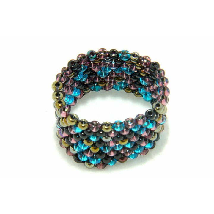 Tania Seed Bead Ring (Assorted) - Guatemala-Jewelry-Lumily-Lumily MZ Fair Trade Nena & Co Hiptipico Novica Lucia's World emporium
