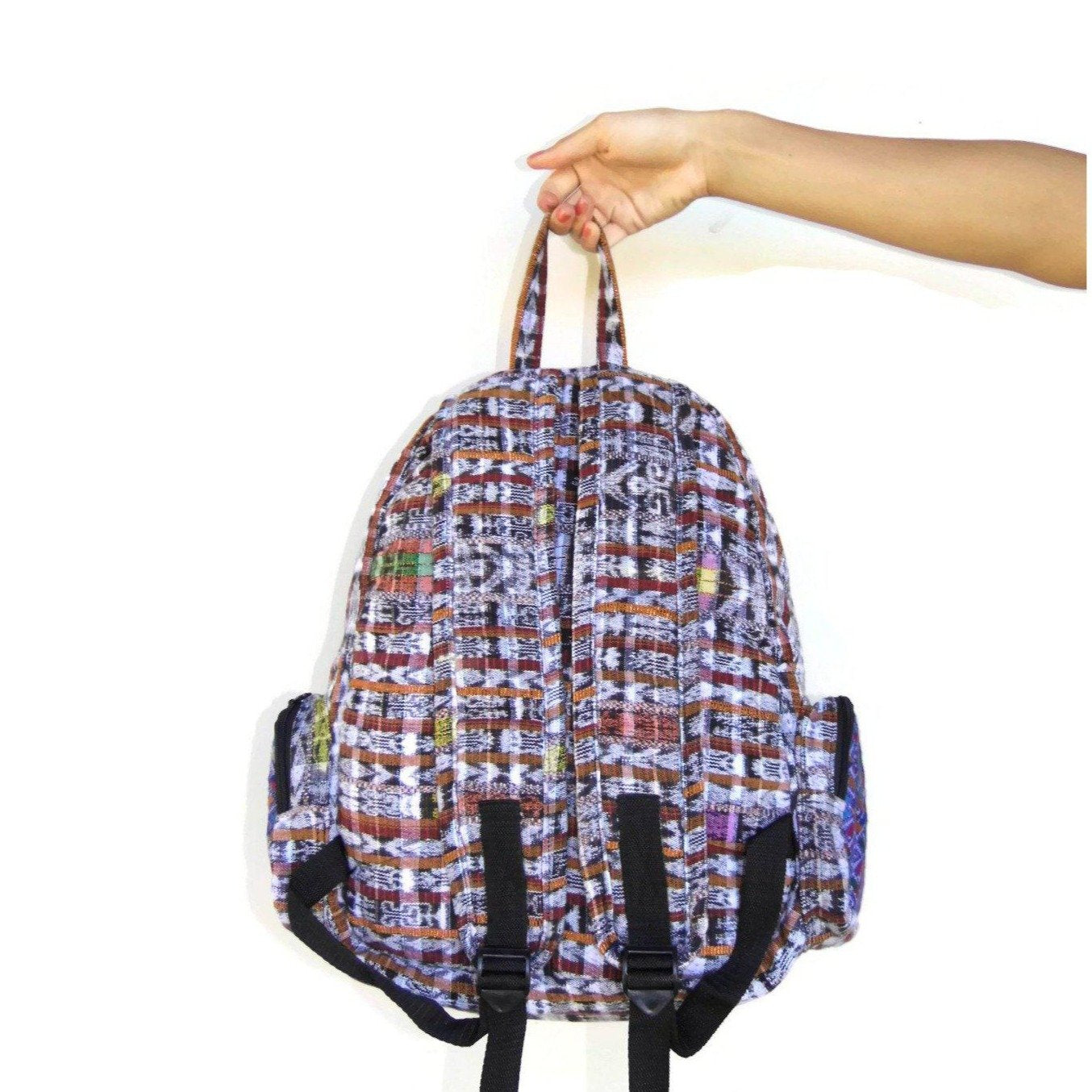 Volcano Huipil Upcycled Backpack - Guatemala – Lumily