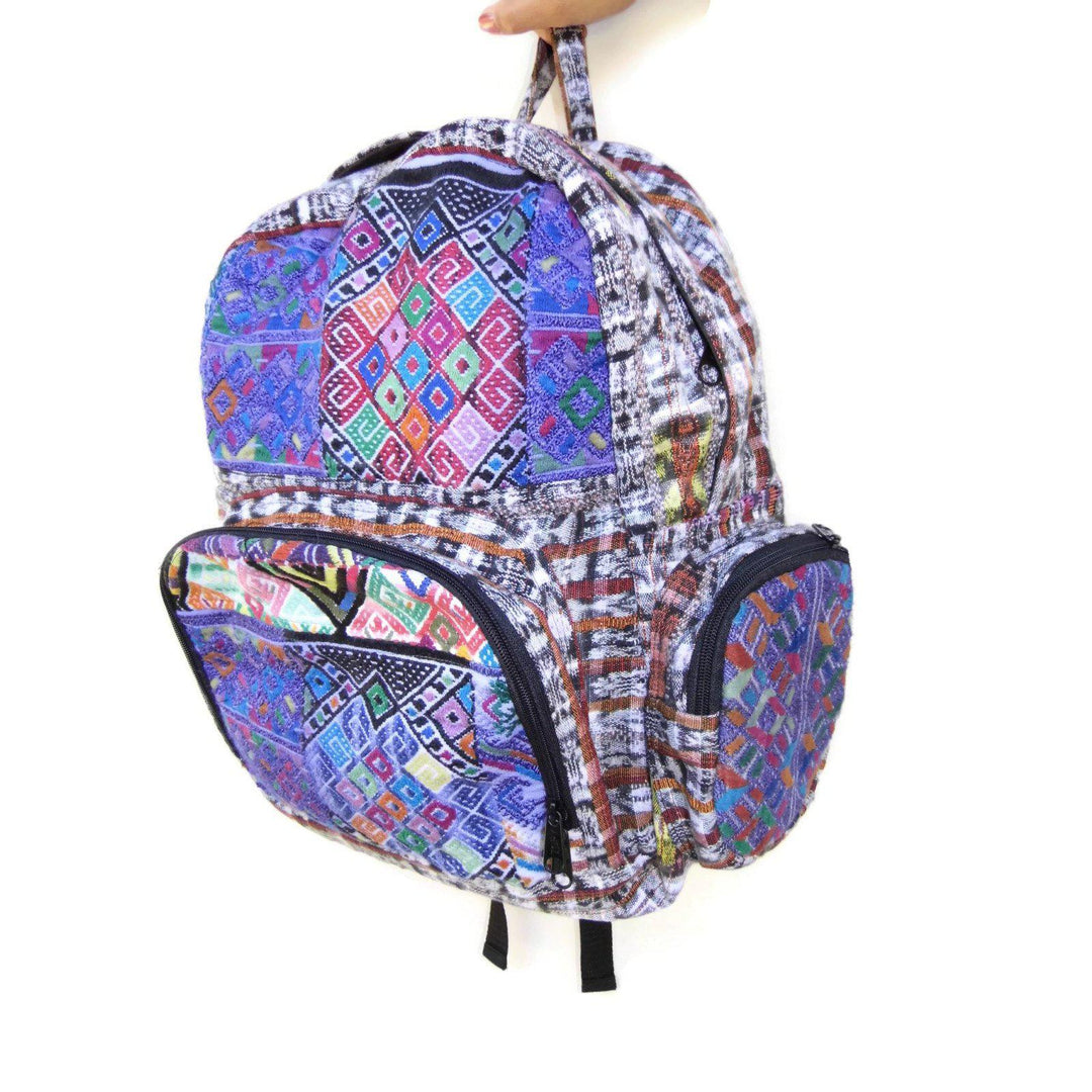 Volcano Huipil Upcycled Backpack - Guatemala – Lumily