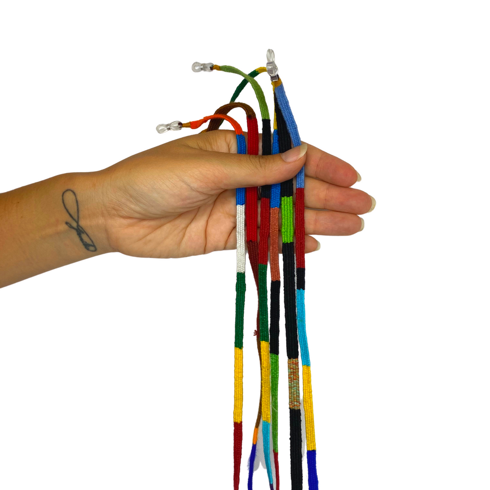 Pick Color! Guatemalan Artisan Woven Eyeglass Holders - Guatemala-Apparel-Claudia (Topaca - GU)-Lumily MZ Fair Trade Nena & Co Hiptipico Novica Lucia's World emporium